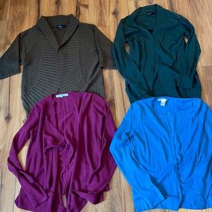Women’s cardigans x4